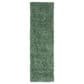 Safavieh August Shag 2" x 7" Green Runner, , large