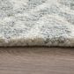 Feizy Belfort Damask Gray 5" x 8" Area Rug, , large