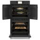 Cafe 30" French-Door Double Wall Oven in Matte Black, , large