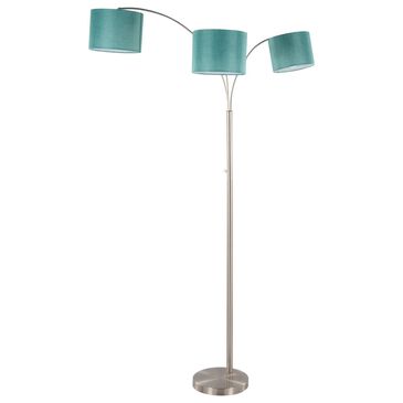 Grandview Gallery Willow Trio Floor Lamp in Brushed Nickel, , large