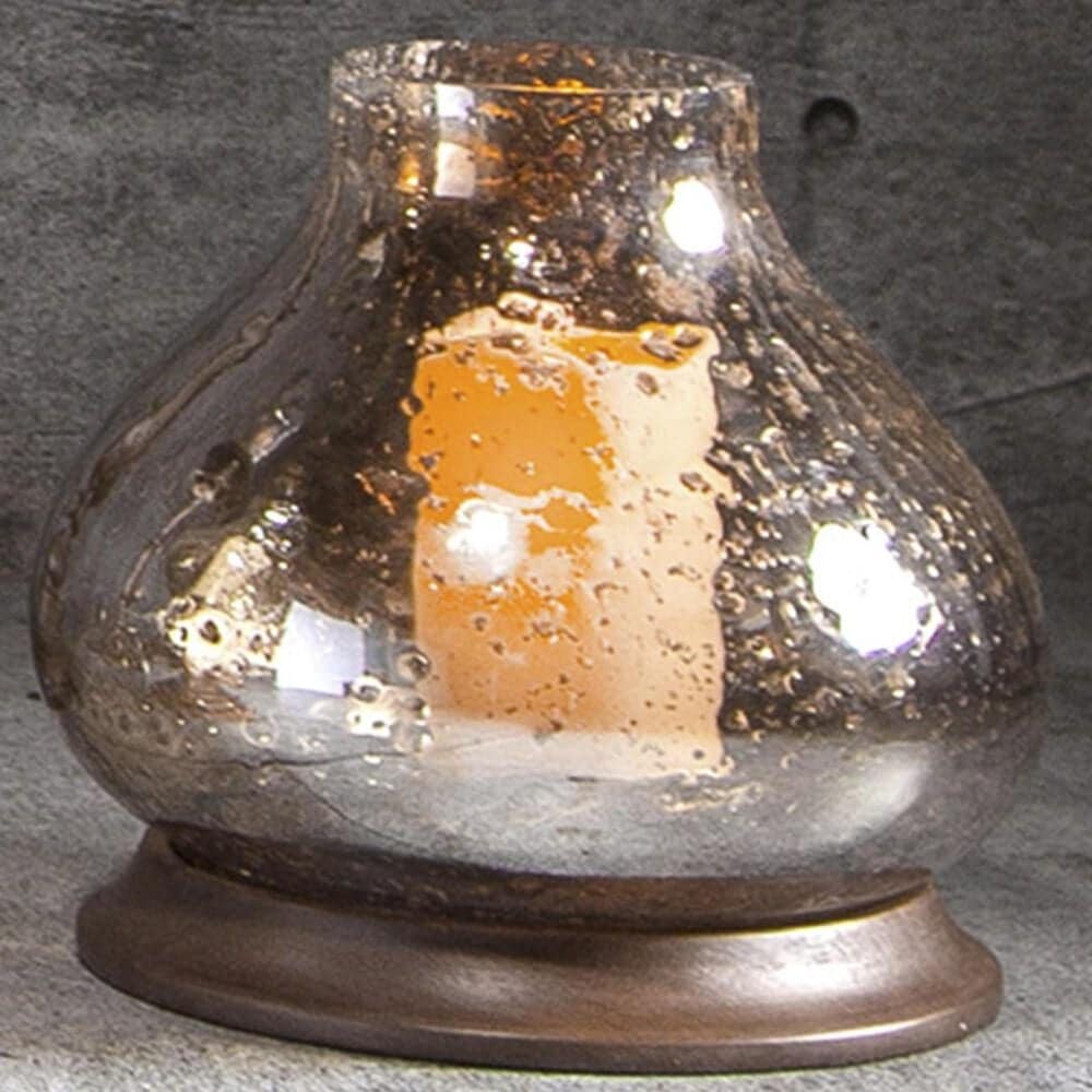 The Gerson Company GG Collection 10" x 8.75" Candleholder in Gold, , large