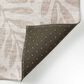 Dalyn Rug Company Sedona Floral 2"3" x 10" Putty Indoor/Outdoor Performance Runner, , large