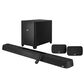 Polk Audio Magnifi Max AX SR 7.1.2 Channel Sound Bar System and Subwoofer in Black, , large