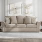 Ashley Sararose Stationary Sofa in Heather, , large