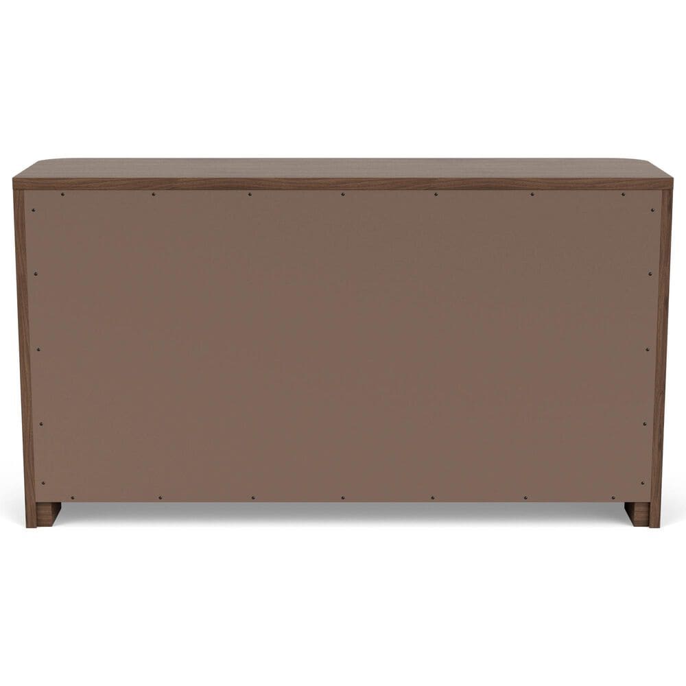 Riverside Furniture Delia 8-Drawer Dresser and Mirror in Nouveau Walnut, , large