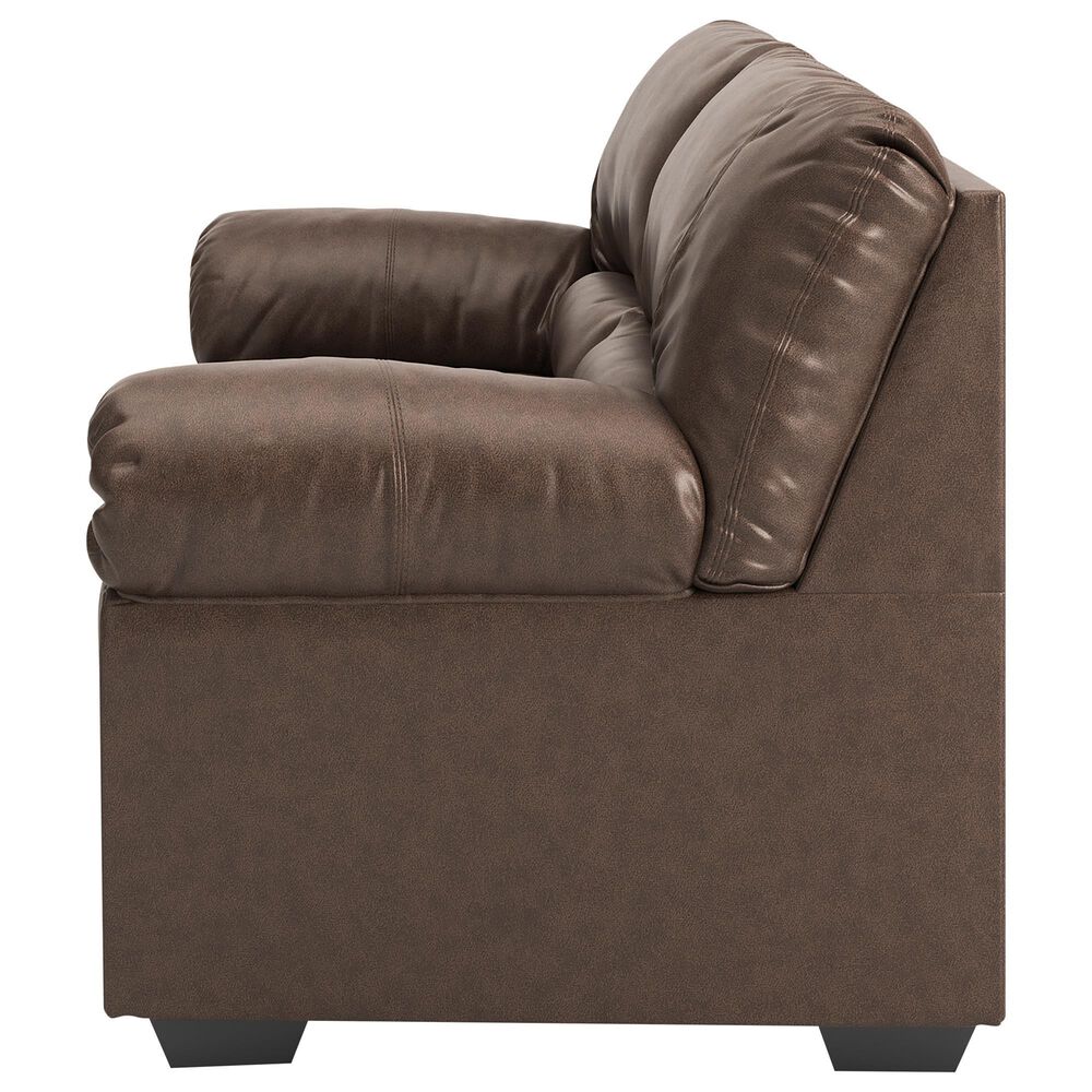 Ashley WillowBend Stationary Loveseat in Umber, , large