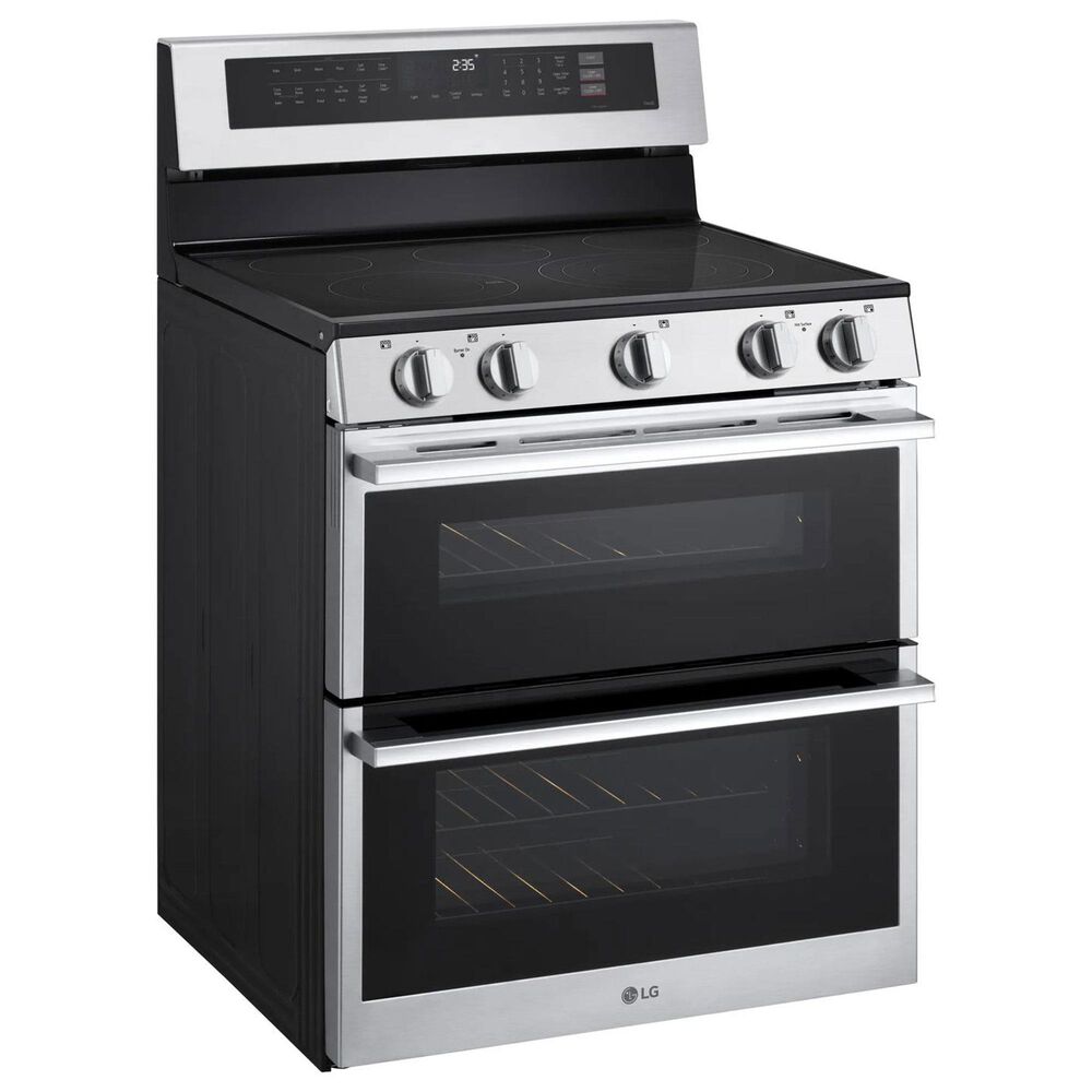 LG 7.3 Cu. Ft. Smart Electric Double Oven Freestanding Range in Stainless Steel, , large