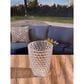 LeadingWare Diamond Cut 12 Oz Double Old Fashioned Tumbler in Clear, , large