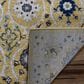 Safavieh Evoke EVK210B 10" x 14" Gold and Ivory Area Rug, , large