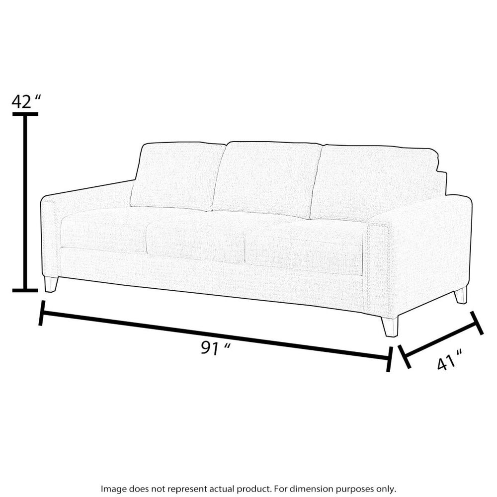 HomeStretch Power Reclining Sofa with Headrest and Lumbar in Walnut, , large