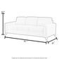 HomeStretch Power Reclining Sofa with Headrest and Lumbar in Walnut, , large