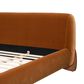 Jennifer Taylor Home Alpine King Platform Bed Frame in Burnt Orange, , large