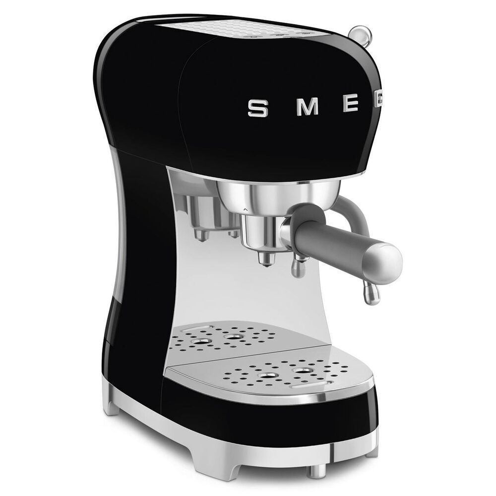 Smeg Espresso Manual Coffee Machine in Black, , large
