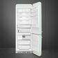 SMEG 18.01 Cu. Ft. Retro Bottom Freeze Refrigerator with Right Hinge in Pastel Green, , large