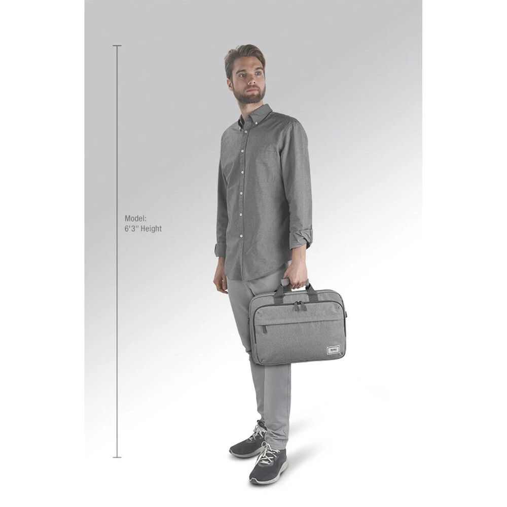 Solo New Briefcase for 11&quot; - 15.6&quot; Laptop in Gray, , large