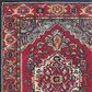 Safavieh Monaco MNC207C-3 3" x 5" Red/Turquoise Area Rug, , large