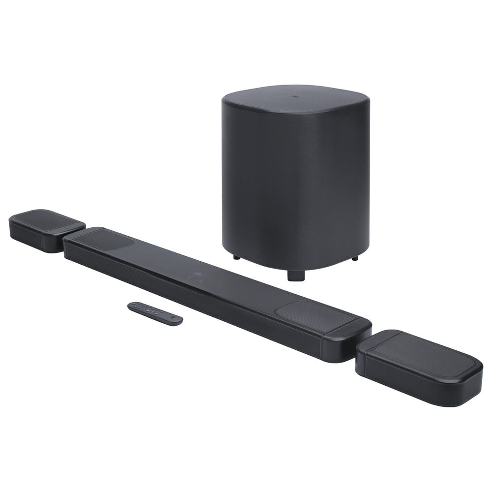 JBL Bar 1000MK2 7.1.4 Channel Soundbar with 10" Wireless Subwoofer in Black, , large