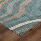 Dalyn Rug Company Kenner Teal 10" x 14" Area Rug, , large