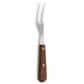 HIC Kitchen 8" Granny Fork in Stainless Steel and Walnut, , large
