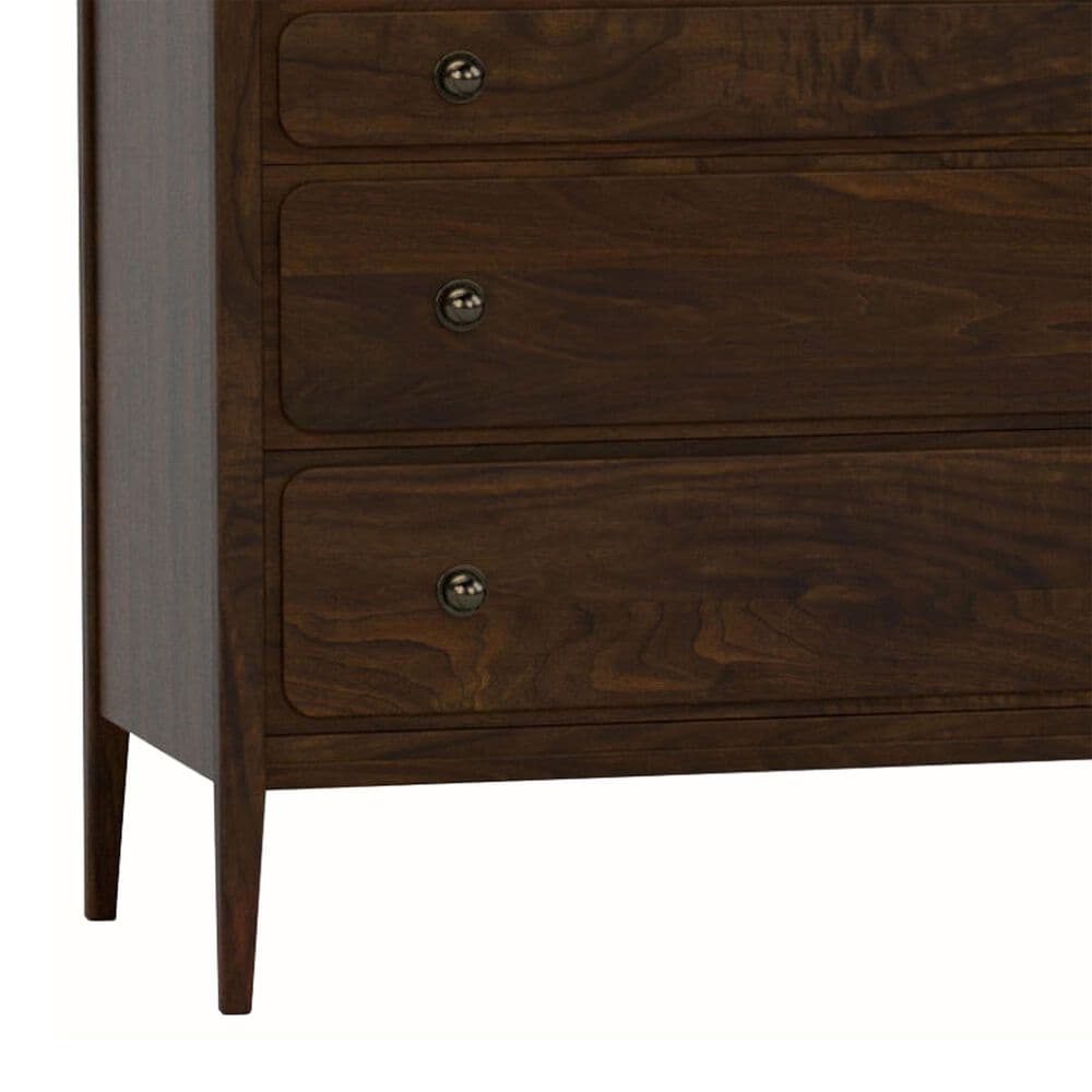 Stickley Furniture Hudson Valley 6-Drawer Dresser in Dark Roast, , large