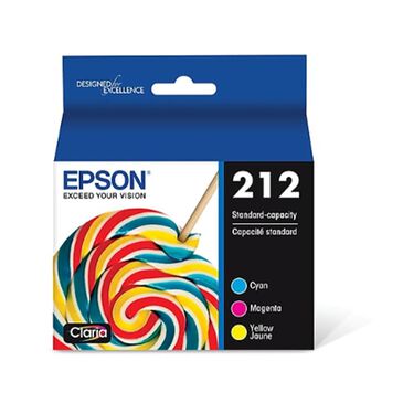 Epson T212 Combo Ink Cartridge in Cyan, Yellow and Magenta, , large