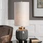 Uttermost Zahlia Table Lamp in Aged Grey, , large