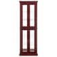 GigaCloud Curio Cabinet with Light in Cherry, , large