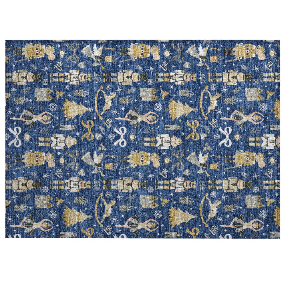 Dalyn Rug Company Wonderland WN35 Navy 2&#39;6&quot; x 3&#39;10&quot; Area Rug, , large