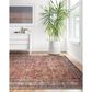 Loloi II Layla LAY-01 7"6" x 9"6" Brick and Blue Area Rug, , large