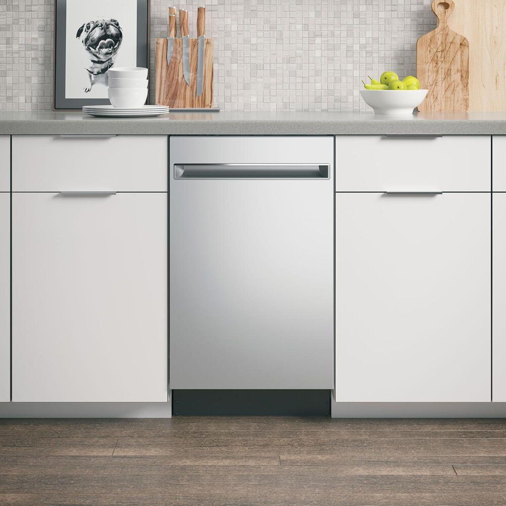 GE Profile 18&quot; Built In Dishwasher in Stainless Steel, , large