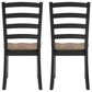 Ashley Wildenauer Dining Chair Set of 2 in Brown and Black, , large