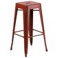 Flash Furniture 30" Barstool in Red, , large