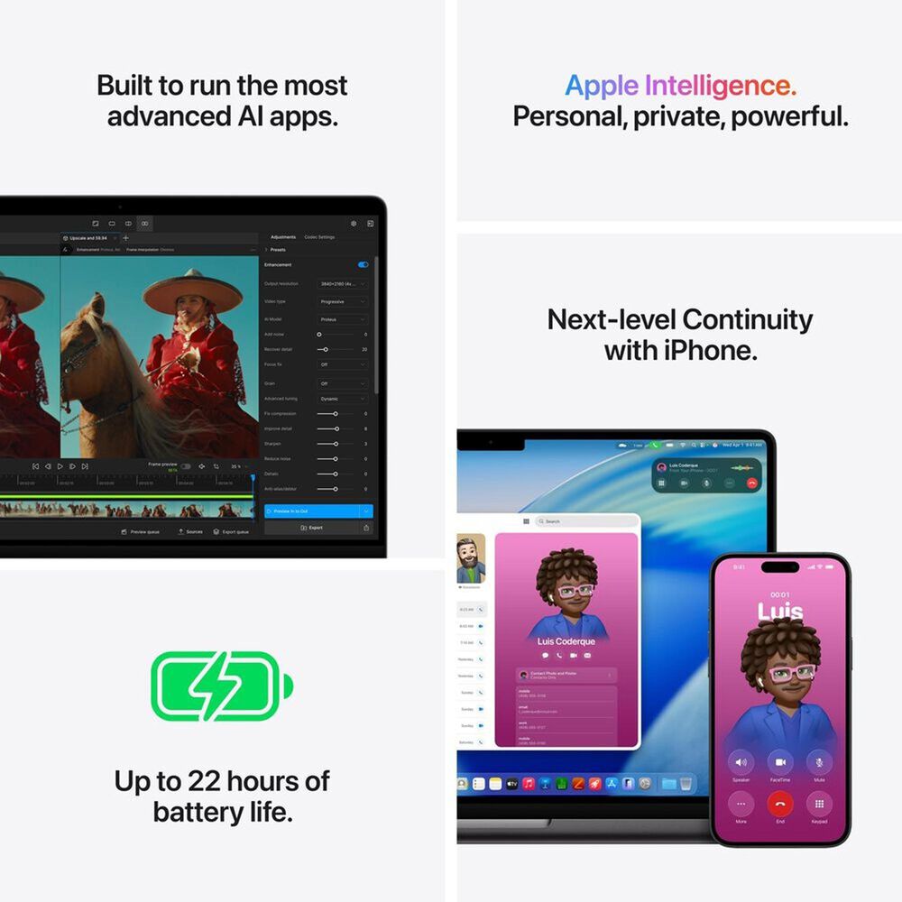 Apple 14" MacBook Pro | Apple M5 chip - 10-core CPU and 10-core GPU - 32GB RAM - 1TB SSD in Silver with 3-Year AppleCare+, , large