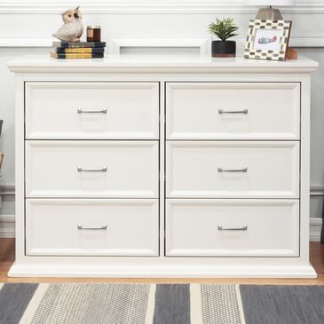 Million Dollar Baby Classic Foothill Louis 6 Drawer Dresser in Warm White, , large