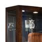 Chapel Hill 80" Curio Cabinet in Mahogany Brown, , large