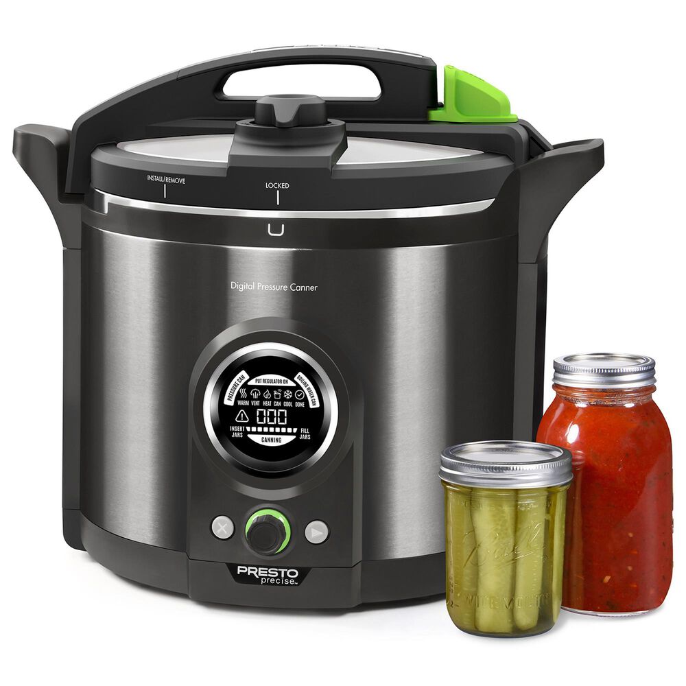 Presto 12-Quart Digital Pressure Canner in Black, , large