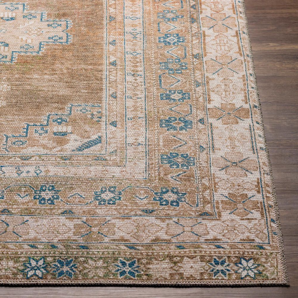 Surya Colin 6&#39;7&quot; x 9&#39; Dusty Sage, Light Beige, Blue and Cream Area Rug, , large