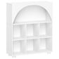 RiverRidge Home Kids Curve Appeal 35" 6-Cubby Bookcase in White, , large