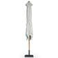 Four Hands Baska 7" x 9.8" Outdoor Rectangular Umbrella without Base in Arashi Salt, , large