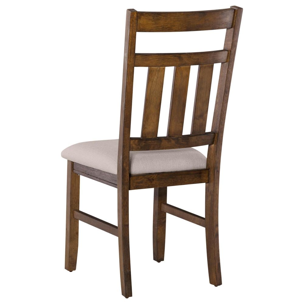 Linon Home Decor Turino Side Chair in Rustic Umber, , large