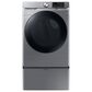 Samsung 7.5 Cu. Ft. Capacity Gas Dryer with Steam in Platinum, , large