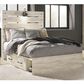Ashley Cambeck Full Dual Storage Bed in Whitewash, , large