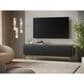 BDI Plume 80" 4-Door Media Cabinet in Walnut and Bronze, , large