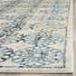 Safavieh Evoke EVK262C 10" x 14" Ivory and Blue Area Rug, , large