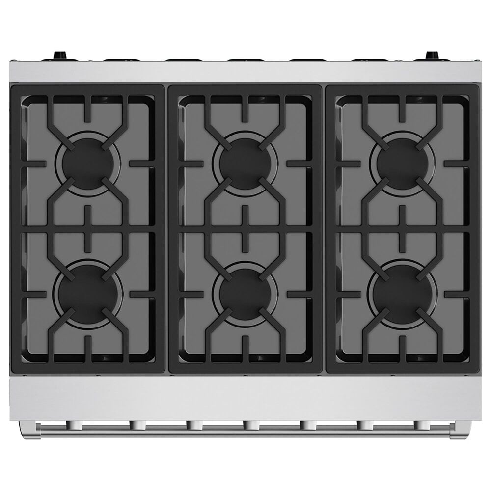 Thor Kitchen Gordon Ramsay Series 36" Professional Liquid Propane Range in Stainless Steel, , large