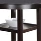 New Heritage Gia 5-Piece Counter Height Dining Set in Ebony, , large