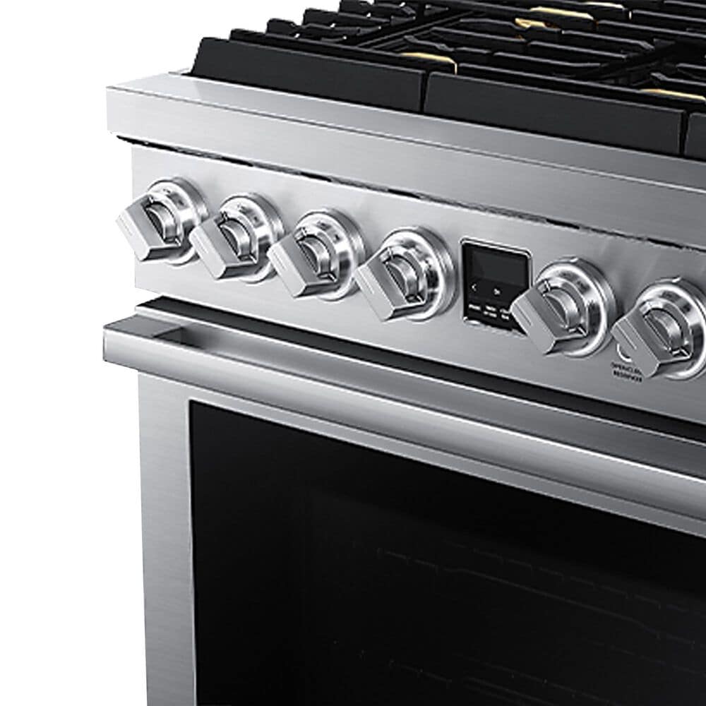 Dacor 36" Professional Dual Fuel Range in Silver Stainless Steel, , large