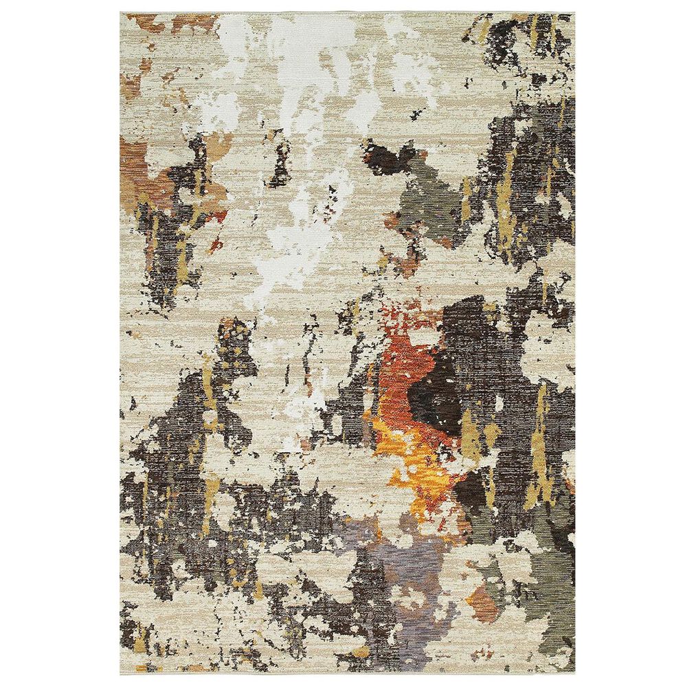 Oriental Weavers Evolution 7770J 10"x 13"2" Beige Area Rug, , large