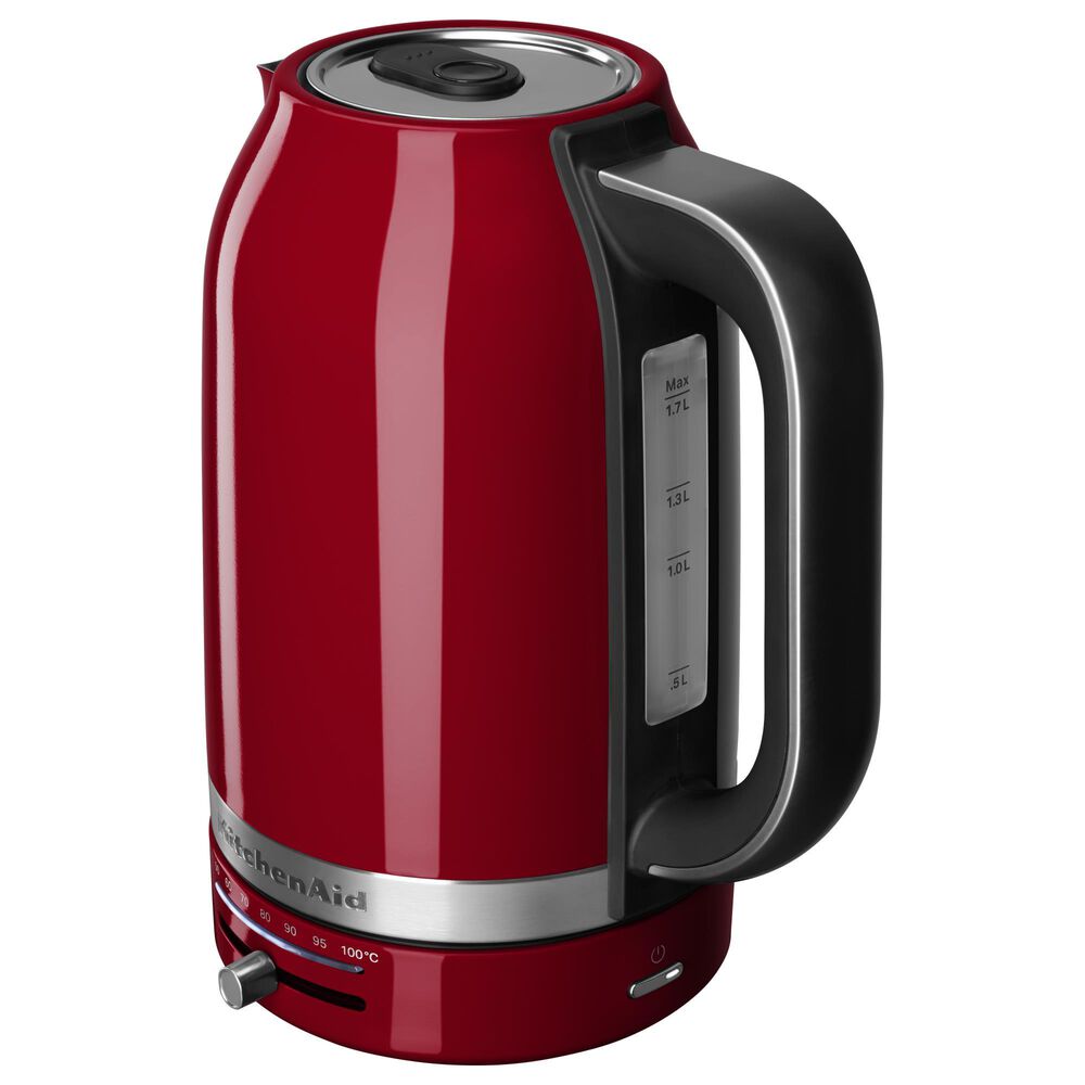 KitchenAid 1.7 Liter Variable Temperature Electric Kettle in Empire Red, , large