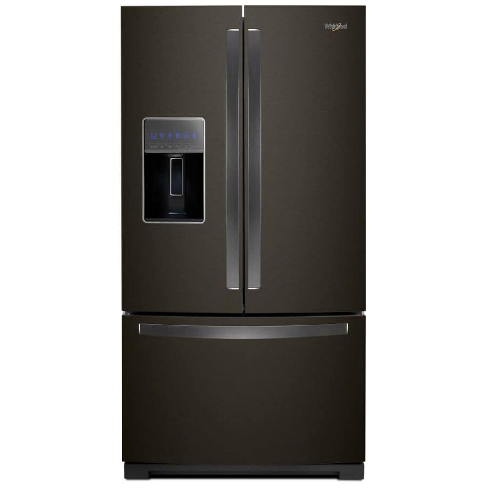 Whirlpool 27 Cu. Ft. 36" French Door Refrigerator in Black Stainless, , large